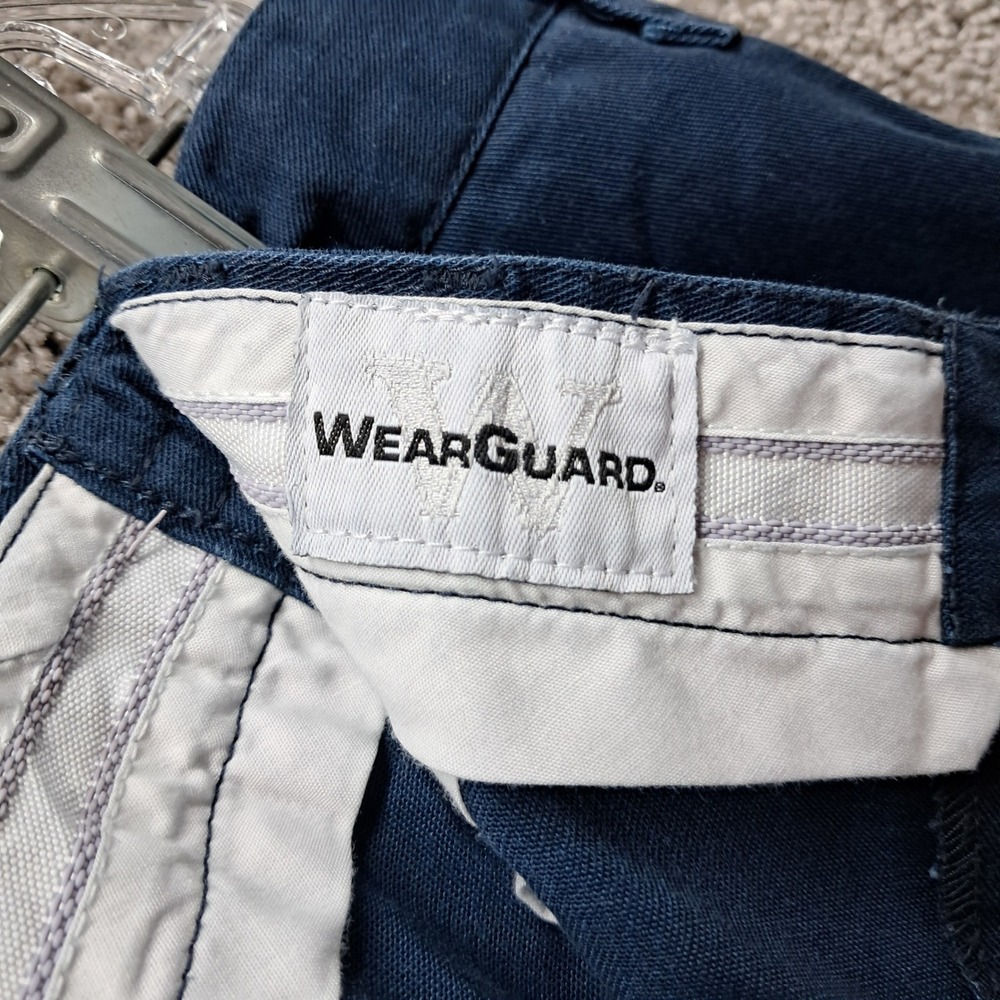 WearGuard Mens Navy Blue Cargo Work Pants Style 8574 Size 38x34 Utility Trousers - Picture 3 of 11
